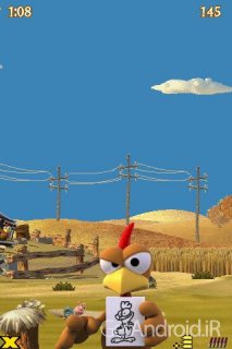 دانلود Crazy Chicken Deluxe v2.6.3 بازی شکار مرغ های دیوانه اندروید