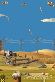 دانلود Crazy Chicken Deluxe v2.6.3 بازی شکار مرغ های دیوانه اندروید