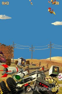 دانلود Crazy Chicken Deluxe v2.6.3 بازی شکار مرغ های دیوانه اندروید