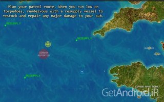 دانلود Crash Dive v1.5.02 - بازی شبیه ساز زیردریایی اندروید