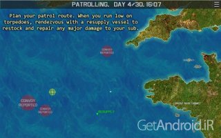 دانلود Crash Dive v1.5.02 - بازی شبیه ساز زیردریایی اندروید