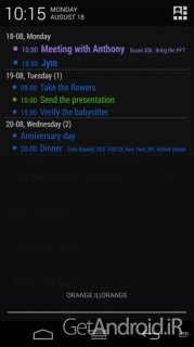 دانلود برنامه Calendar Status PRO اندروید