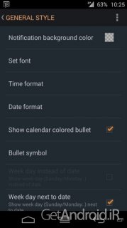 دانلود برنامه Calendar Status PRO اندروید