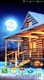 دانلود Christmas 3D Live Wallpaper 1.2 لایو والپیپر سه بعدی کریسمس اندروید