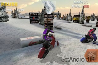 دانلود Snow Bike Racing 1.0 - بازی جدید مسابقه با اسنوموبیل برای اندروید