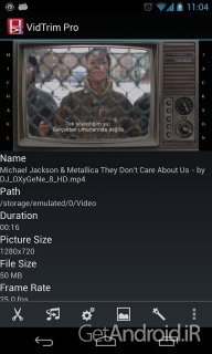 دانلود برنامه VidTrim Pro اندروید