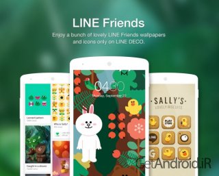 دانلود LINE DECO - Wallpapers Icons 2.9.8 – برنامه لاین دکو اندروید