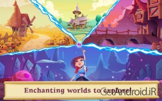 دانلود بازی Bubble Witch 2 Saga اندروید