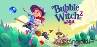 دانلود بازی Bubble Witch 2 Saga اندروید