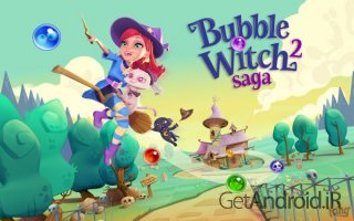 دانلود بازی Bubble Witch 2 Saga اندروید