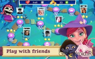 دانلود بازی Bubble Witch 2 Saga اندروید