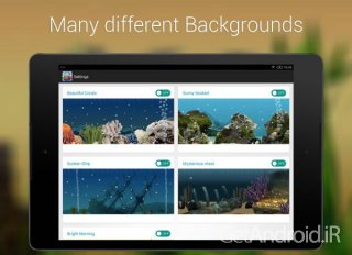دانلود Aquarium 3D Live Wallpaper Pro 1.7.0 لایو والپیپر سه بعدی آکواریوم ماهی اندروید
