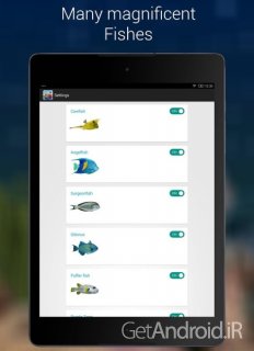 دانلود Aquarium 3D Live Wallpaper Pro 1.7.0 لایو والپیپر سه بعدی آکواریوم ماهی اندروید