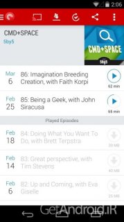 دانلود برنامه Pocket Casts اندروید