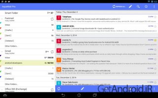 دانلود برنامه Email Aqua Mail اندروید