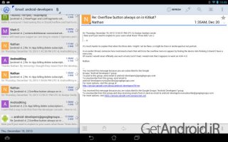 دانلود برنامه Email Aqua Mail اندروید