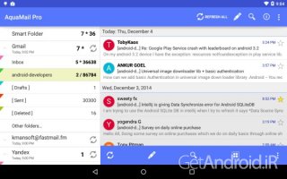 دانلود برنامه Email Aqua Mail اندروید