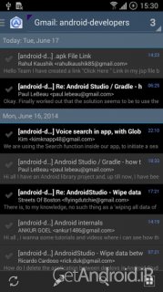 دانلود برنامه Email Aqua Mail اندروید