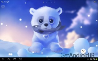 دانلود Polar Chub v1.2.0 - لایو والپیپر خرس قطبی برای اندروید