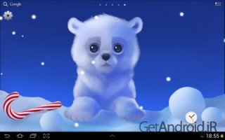 دانلود Polar Chub v1.2.0 - لایو والپیپر خرس قطبی برای اندروید