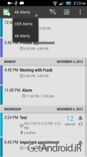 دانلود Calendar Event Reminder (CER) v5.4.5 برنامه یادآوری رویدادها اندروید