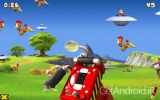 دانلود Crazy Chicken - Invasion 1.0.5 بازی شکار مرغ ها برای اندروید