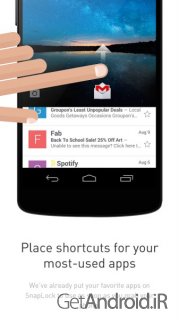 دانلود SnapLock Lock Screen 4.1.0 لاک اسکرین پیشرفته اندروید