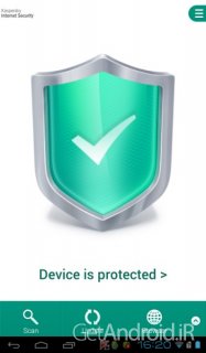 دانلود آنتی ویروس Kaspersky Mobile Antivirus اندروید