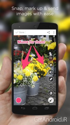 دانلود Skitch - Snap. Mark up. Send. v2.8.4 برنامه عکاسی، نشان گذاری و ارسال اندروید