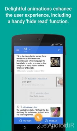 دانلود Reddit News Pro v7.25 برنامه اطلاع از آخرین اخبار جهان اندروید