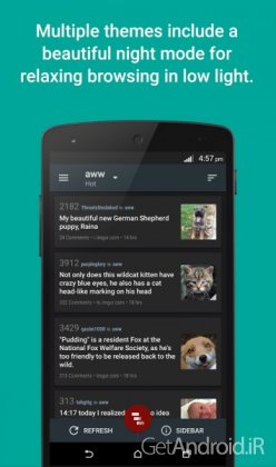 دانلود Reddit News Pro v7.25 برنامه اطلاع از آخرین اخبار جهان اندروید