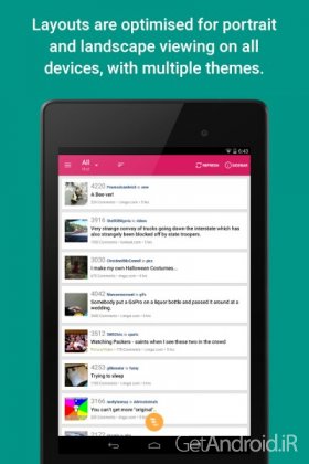 دانلود Reddit News Pro v7.25 برنامه اطلاع از آخرین اخبار جهان اندروید