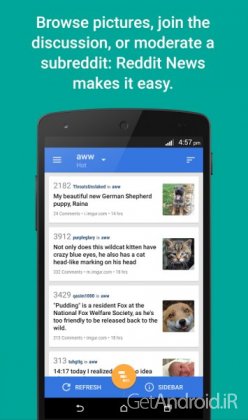دانلود Reddit News Pro v7.25 برنامه اطلاع از آخرین اخبار جهان اندروید
