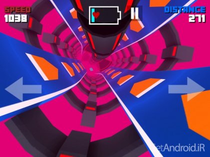 دانلود T-Racer 1.0 بازی تونل سرعت اندروید