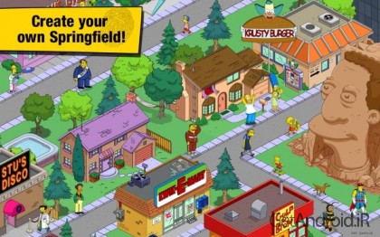 دانلود بازی The Simpsons Tapped Out اندروید
