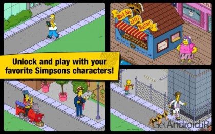 دانلود بازی The Simpsons Tapped Out اندروید