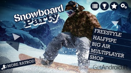 دانلود Snowboard Party 1.1.8 – بازی اسنوبورد HD اندروید