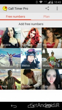دانلود Call Timer Pro – Data Usage 2.4.8 – برنامه کنترل تماس های اندروید