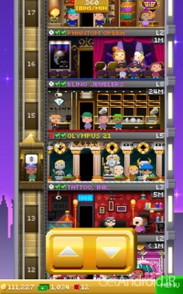 دانلود بازی Tiny Tower Vegas اندروید