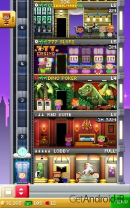 دانلود بازی Tiny Tower Vegas اندروید