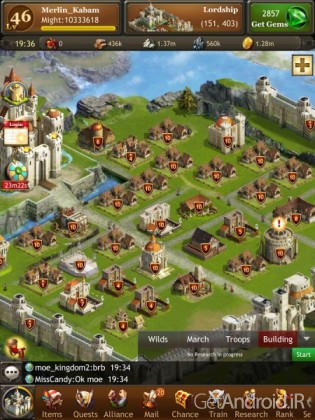 دانلود بازی Kingdoms of Camelot Battle اندروید