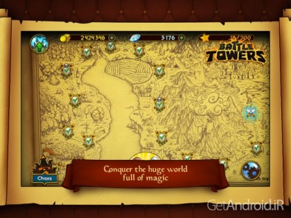 دانلود Battle Towers 2.9.9 - بازی استراتژیک برج های نبرد اندروید