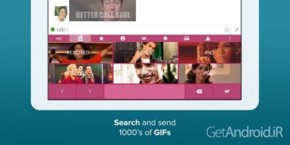 دانلود Fleksy Keyboard اندروید