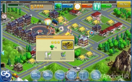 دانلود Virtual City 1.4 – بازی استراتژی شهر مجازی اندروید