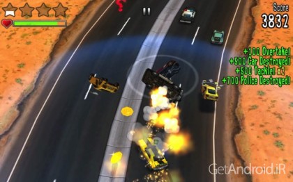 دانلود Reckless Getaway 1.1.0 – بازی تعقیب و گریز اندروید + دیتا
