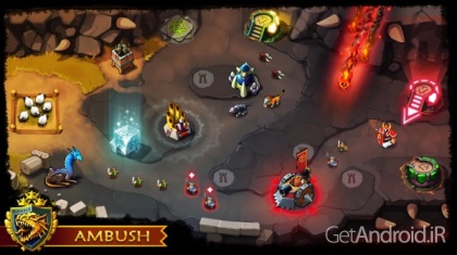 دانلود Ambush! - Tower Offense 1.0.7 بازی برج دفاعی اندروید