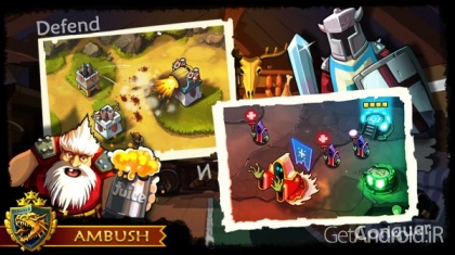 دانلود Ambush! - Tower Offense 1.0.7 بازی برج دفاعی اندروید