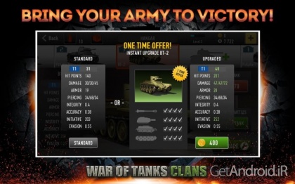 دانلود War of Tanks: Clans 1.1.15 بازی جنگ تانک ها اندروید