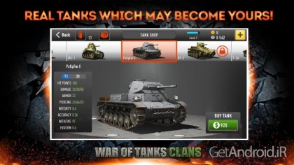 دانلود War of Tanks: Clans 1.1.15 بازی جنگ تانک ها اندروید