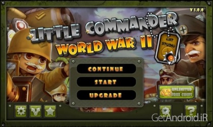 دانلود Little Commander – WWII TD 1.8.8 – بازی فرمانده کوچک اندروید